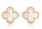 202524055 Sweet Alhambra Earrings Pink Gold