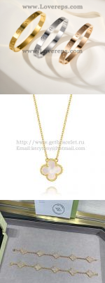 621428812 Classic Love Bracelet and Vintage Alhambra Pendant and Bracelet