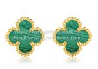 202524167 Sweet Alhambra Earrings Yellow Gold