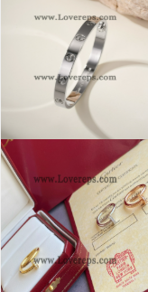 202526211 Classics Love Bracelet and Nail Ring Classic Model with Diamonds